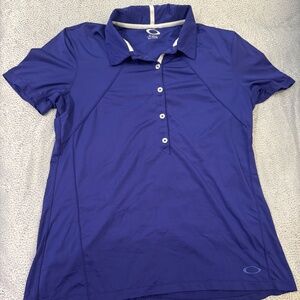 Oakley Women's Polo Violet size Large